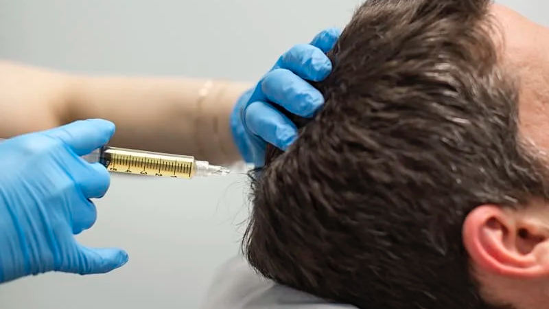 PRP GEGEN HAARAUSFALL für Männer